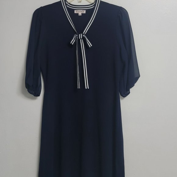 NANETTE LEPORE DRESS, SIZE L, EXCELLENT PREOWNED CONDITION - Picture 7 of 14